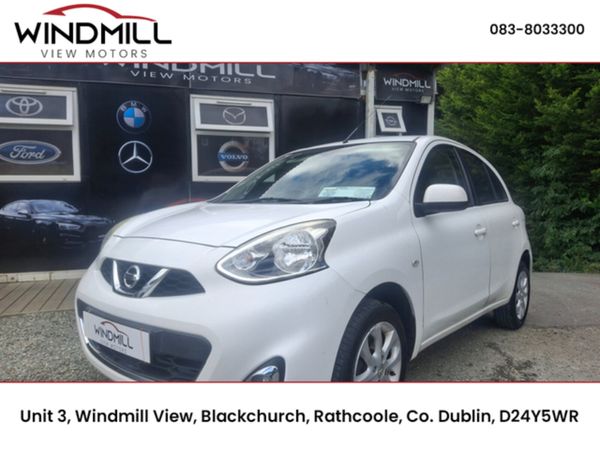 Nissan Micra Hatchback, Petrol, 2017, White