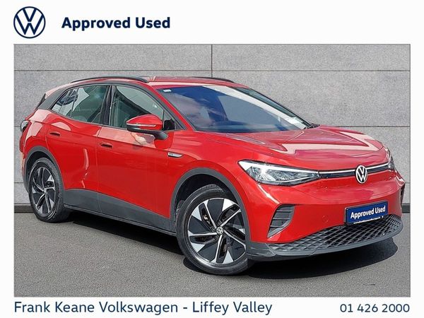 Volkswagen ID.4 SUV, Electric, 2022, Red