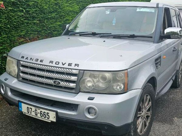 Land Rover Range Rover Sport SUV, Diesel, 2007, Red