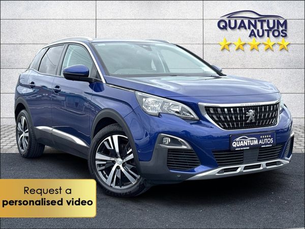 Peugeot 3008 MPV, Diesel, 2018, Blue
