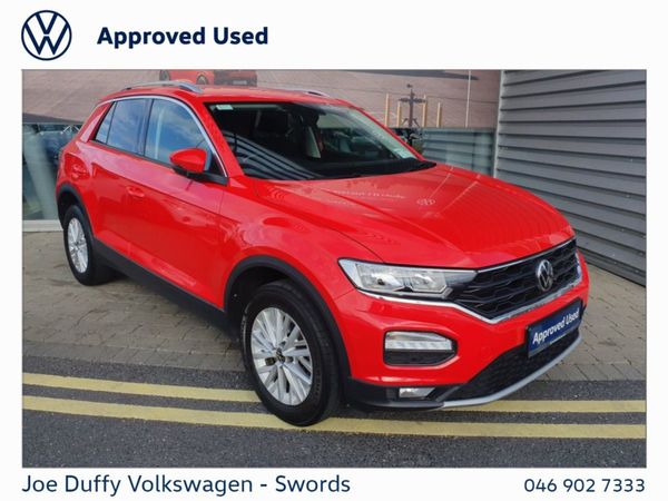 Volkswagen T-Roc SUV, Petrol, 2021, Red