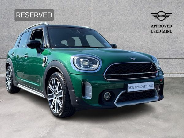 Mini Countryman SUV, Petrol Plug-in Hybrid, 2022, Green