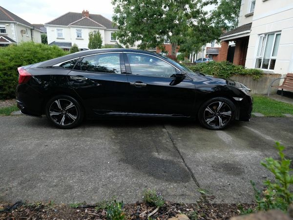 Honda Civic Saloon, Petrol, 2021, Black