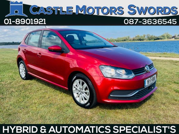 Volkswagen Polo Hatchback, Petrol, 2016, Red