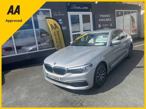 BMW 5-Series Saloon, Diesel, 2018, Grey