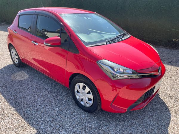 Toyota Vitz Hatchback, Petrol, 2016, Red
