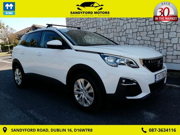 Peugeot 3008 MPV, Petrol, 2017, White