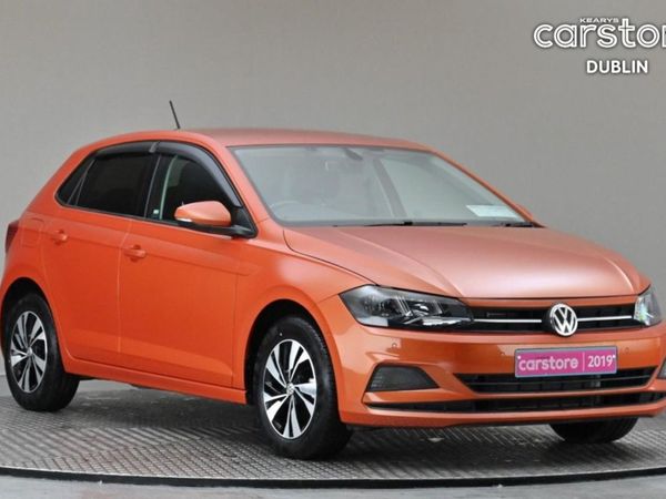 Volkswagen Polo Hatchback, Petrol, 2018, Orange