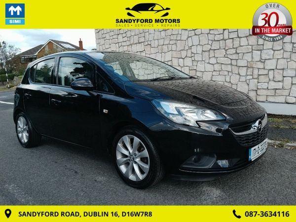 Opel Corsa Hatchback, Petrol, 2017, Black