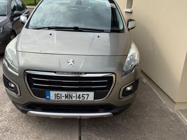 Peugeot 3008 SUV, Diesel, 2016, Grey