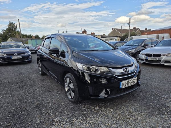 Honda Fit Hatchback, Petrol Hybrid, 2014, Black