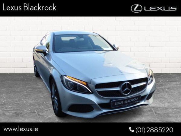 Mercedes-Benz C-Class Coupe, Petrol, 2016, Silver