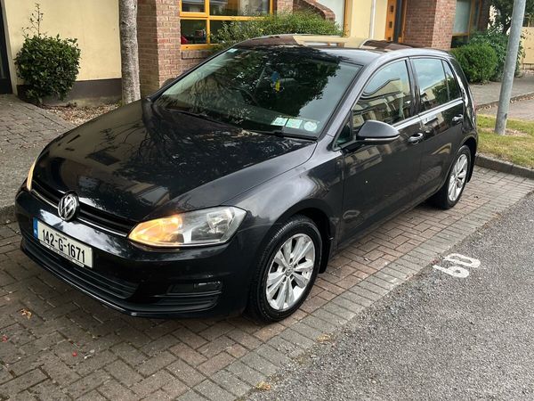 Volkswagen Golf Hatchback, Diesel, 2014, Black