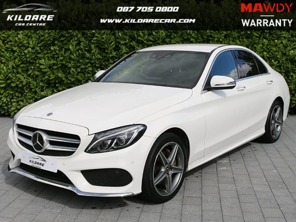 Mercedes-Benz C-Class Saloon, Diesel, 2018, White