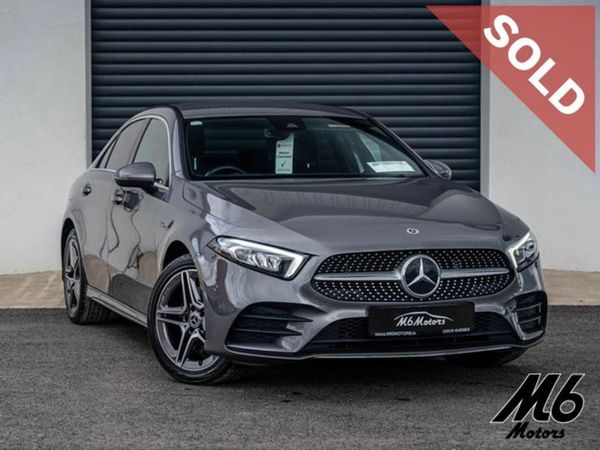 Mercedes-Benz A-Class Saloon, Hybrid, 2021, Grey