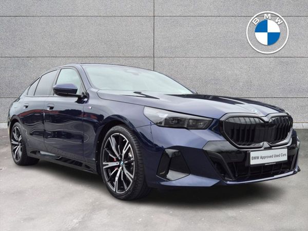 BMW 5-Series Saloon, Petrol, 2025, Blue