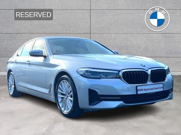 BMW 5-Series Saloon, Diesel, 2021, Silver