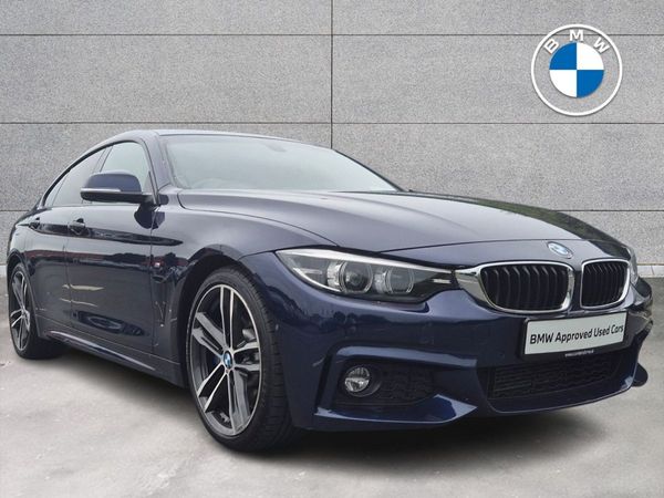 BMW 4-Series Hatchback, Diesel, 2017, Blue