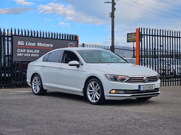 Volkswagen Passat Saloon, Diesel, 2015, White