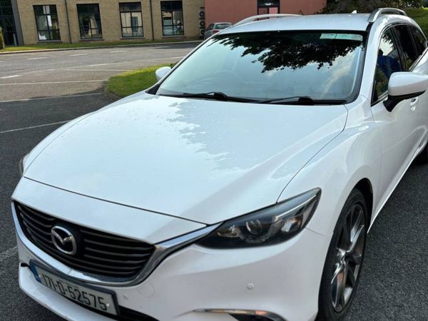 Mazda Mazda6 Estate, Diesel, 2017, White