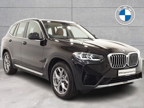 BMW X3 SUV, Petrol Plug-in Hybrid, 2025, Black