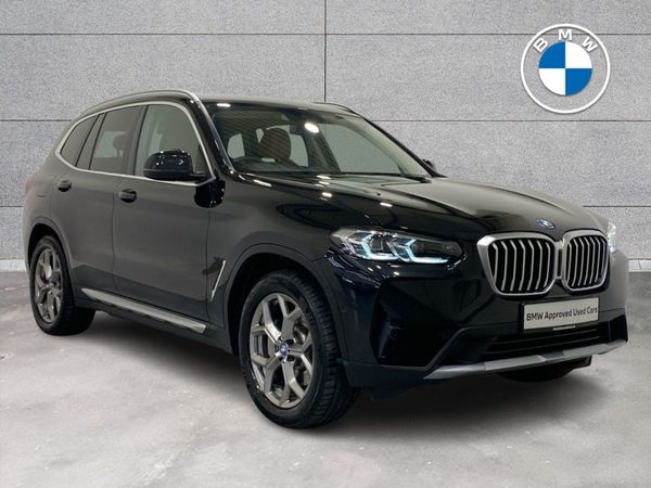 BMW X3 SUV, Petrol Plug-in Hybrid, 2024, Black