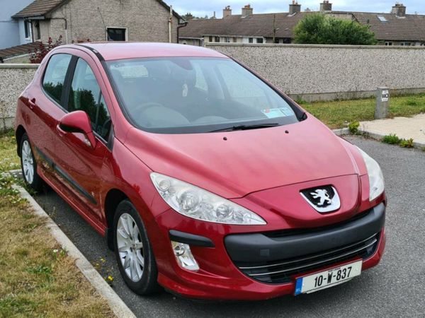 Peugeot 308 Hatchback, Diesel, 2010, Red