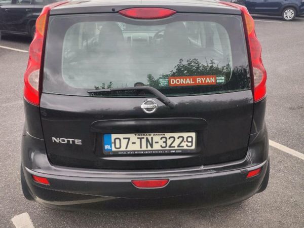 Nissan Note MPV, Petrol, 2007, Black