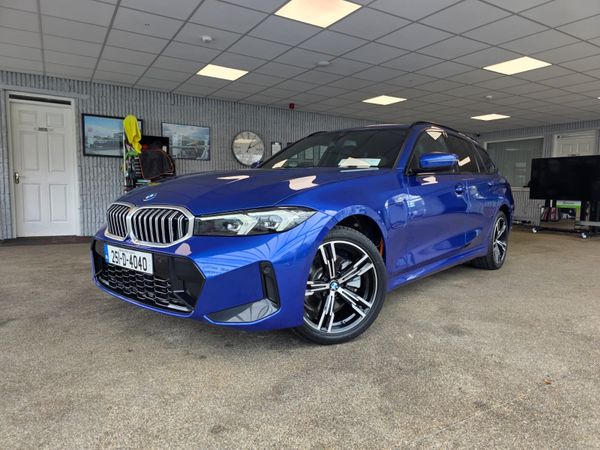 BMW 3-Series Estate, Petrol Plug-in Hybrid, 2025, Blue