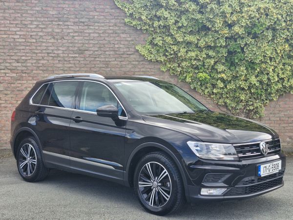 Volkswagen Tiguan SUV, Diesel, 2017, Black