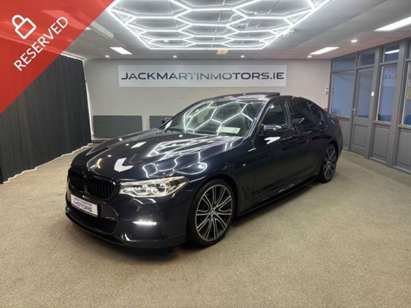BMW 5-Series Saloon, Diesel, 2019, Black