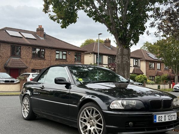 BMW 3-Series Convertible, Petrol, 2002, Black