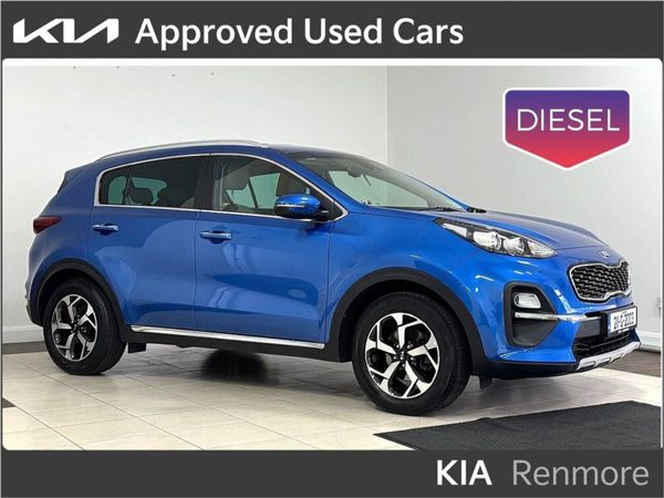 Kia Sportage MPV, Hybrid, 2021, Blue
