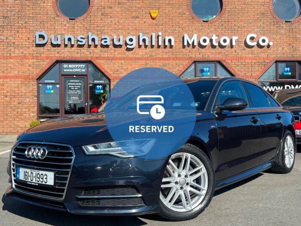Audi A6 Saloon, Diesel, 2016, Blue