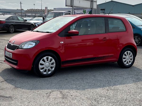 Skoda Citigo Hatchback, Petrol, 2013, Red