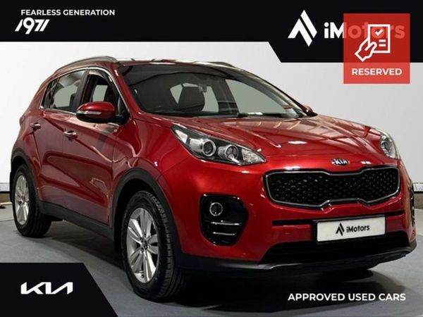 Kia Sportage MPV, Diesel, 2018, Red