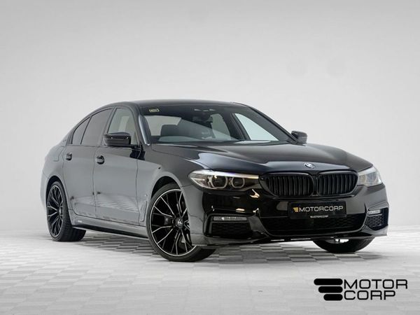BMW 5-Series Saloon, Hybrid, 2018, Black