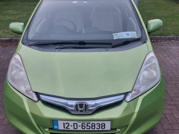 Honda Fit Hatchback, Petrol Hybrid, 2012, Green