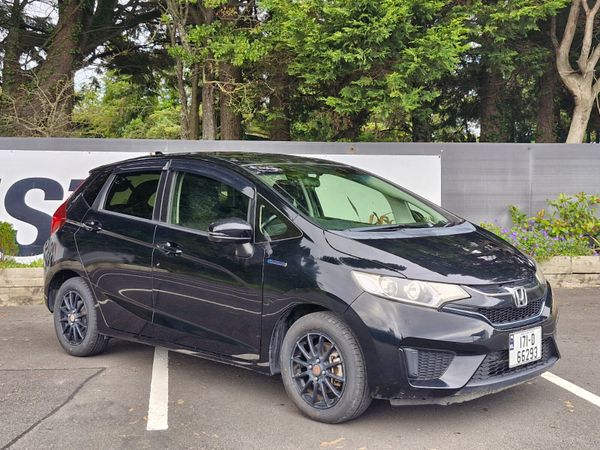 Honda Fit Hatchback, Petrol Hybrid, 2017, Black
