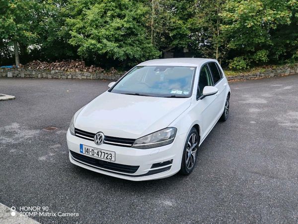 Volkswagen Golf Hatchback, Petrol, 2014, White