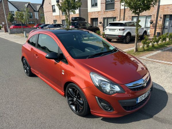 Vauxhall Corsa Hatchback, Petrol, 2013, Orange