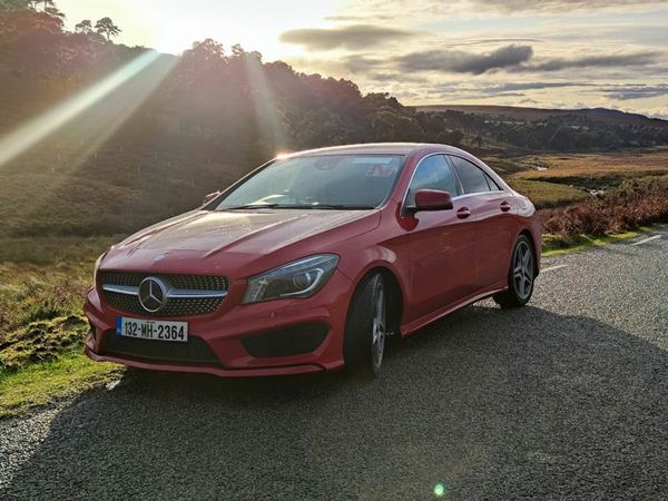 Mercedes-Benz CLA Saloon, Petrol, 2013, Red
