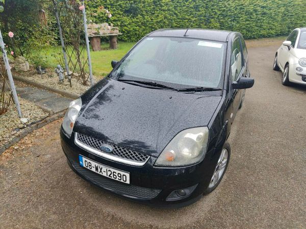 Ford Fiesta Hatchback, Petrol, 2008, Black