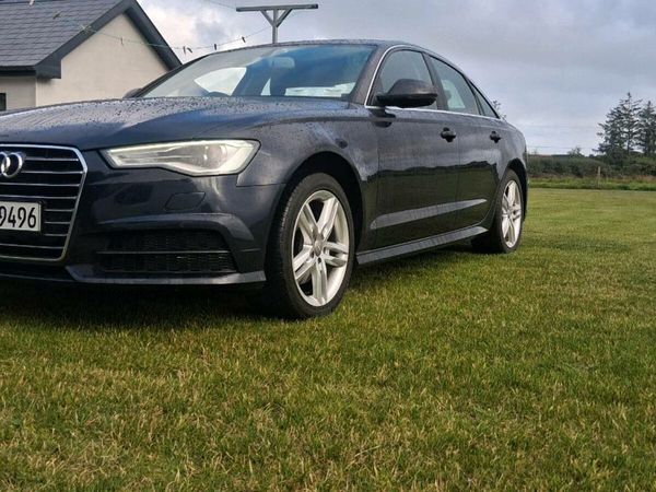 Audi A6 Saloon, Diesel, 2017, Blue