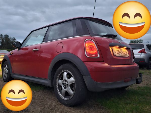 Mini One Hatchback, Petrol, 2008, Red