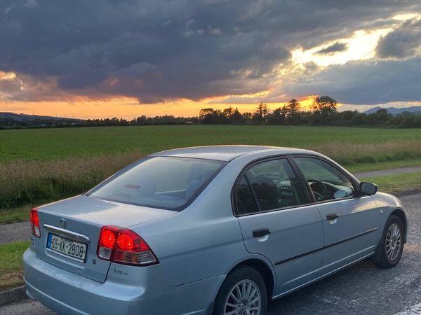 Honda Civic Saloon, Petrol, 2005, Silver