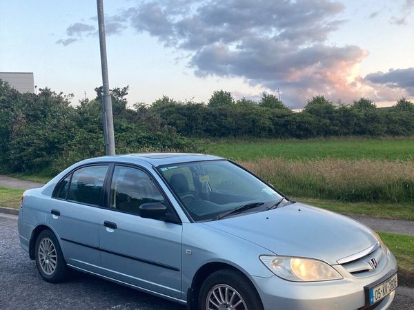 Honda Civic Saloon, Petrol, 2005, Silver