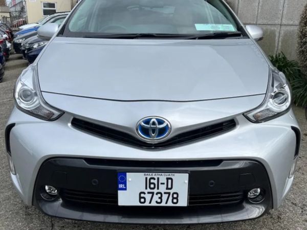 Toyota Prius MPV, Petrol Hybrid, 2016, Silver