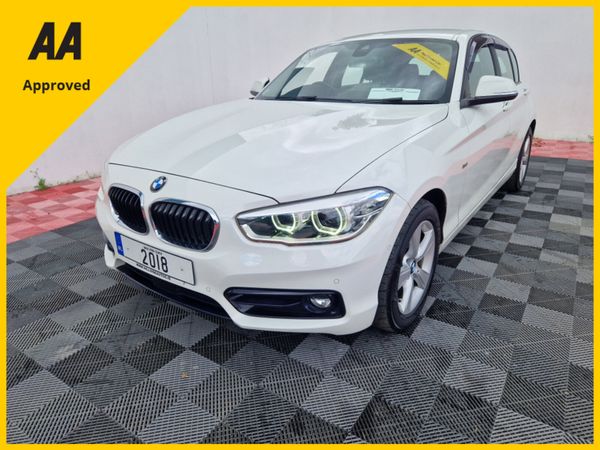 BMW 1-Series Hatchback, Diesel, 2018, White