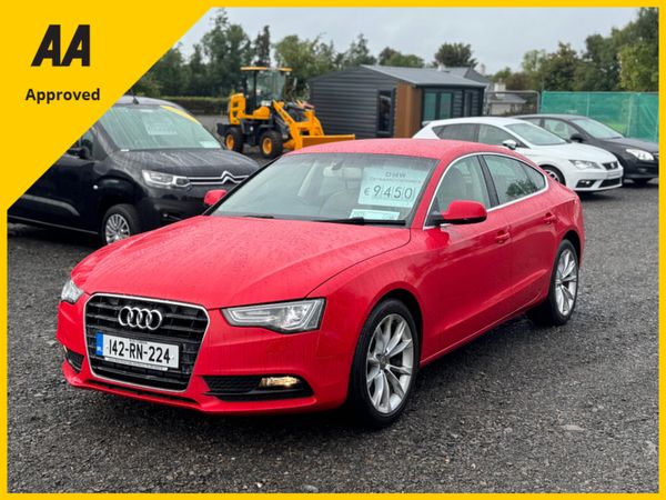 Audi A5 Hatchback, Diesel, 2014, Red